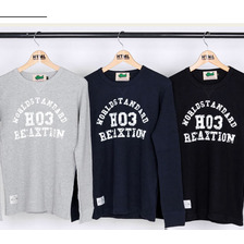 HTML ZERO3 Aaron College Thermal L/S Crew CT171画像