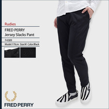 FRED PERRY Jersey Slacks Pant Rudies F4389画像