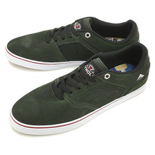 Emerica REYNOLDS LOW VULC &times; INDY DARK GREEN画像