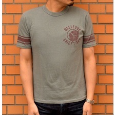 UES 袖ライン インディアン Tシャツ 651605画像