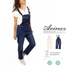 AVIREX TYPE BLUE ZIP POCKETS SALOPETTE 6266067画像