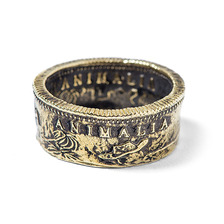 ANIMALIA CA1849 Coin Ring (BRASS) ANIMAL-AC28画像