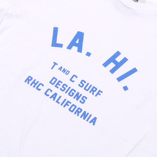 RHC Ron Herman &times; Town & Country LA.HI. Tee WHITE画像