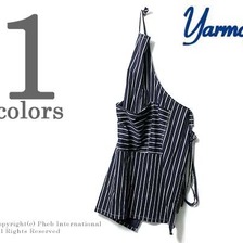 Yarmo Butcher Stripe Market Apron画像