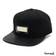 Diamond Supply Co. BADGE CLIPBACK BLACK画像