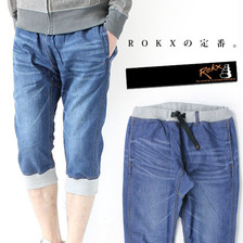 ROKX COTTONWOOD DENIM CROPS RXMS6104画像
