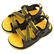 KEEN Rock Iguana CHILDREN Black/Yellow 1014420画像