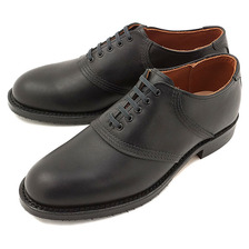 RED WING Mil-1 Saddle Oxford Black Featherstone 9089画像