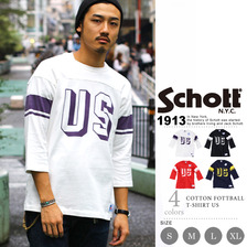 Schott COTTON FOTTBALL T-SHIRT US 3163025画像