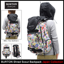 BURTON Shred Scout Backpack Japan Collection 124101画像