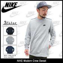 NIKE Modern Crew Sweat 727335画像