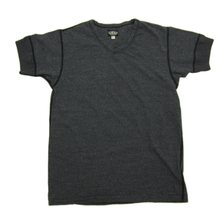 BLACK SIGN V NECK SHORT SLEEVE AMISH UNDERWEAR BSSN-16309B画像