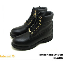 Timberland A176B 6INCH PREMIUM BOOT HORWEEN FOOTBALL BLACK画像