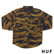 HUF BDU MILITARY L/S SHIRTS GOLD画像