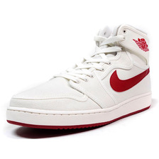 NIKE AIR JORDAN I KO HIGH OG "TIMELESS CANVAS" "MICHAEL JORDAN" "LIMITED EDITION for JORDAN BRAND" NAT/RED 638471-102画像