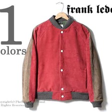 FRANK LEDER GOAT LEATHER スウェードボマージャケット 0717077画像