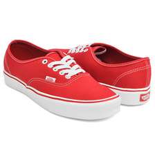 VANS AUTHENTIC LITE (CANVAS) RED VN0004OQL5Q画像
