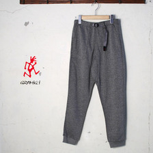 GRAMICCI COOL MAX SWEAT NARROW RIB PANTS HEATHER GREY GUP-16S008画像