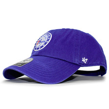 '47 Brand Philadelphia 76ers CLEAN UP STRAPBACK ROYAL BLUE FFFTSPPS004画像