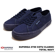 SUPERGA S000010 COTU CLASSIC 2750 C43 TOTAL NAVY画像