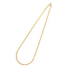 FRANK GOLD CHAIN &ldquo;ROPE&rdquo; / FAT by Mr. FRANK GOLD-700mm- FKJP-AC-142画像