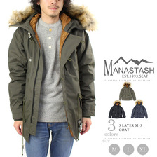 MANASTASH 3 LAYER M-3 COAT 7152033画像