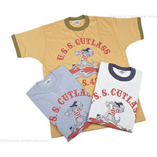 TOYS McCOY Tシャツ TOM&JERRY U.S.S TMC1607画像