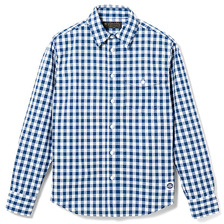 TOYPLANE L/S GINGHAM CHECK SHIRT (BLUE) TP16-HSH03画像