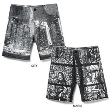 GRAVYSOURCE LANDSCAPE SHORTS GS16-NPT05画像