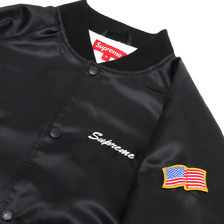 Supreme Betty Boop Satin Club Jacket BLACK画像