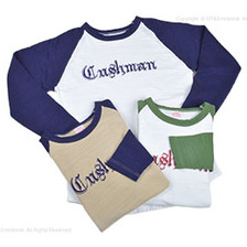 Cushman 7分袖ラグランTシャツ ミニ裏毛 26404画像