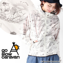 go slow caravan Moomin T/Cポプリン ムーミンパーカジャケット 345402W画像