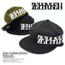 Zephyren SIDE EMBROIDERY B.B CAP -VISIONARY-画像