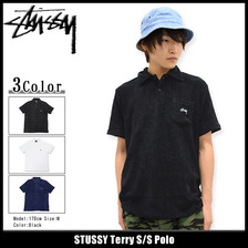 STUSSY Terry S/S Polo 114877画像