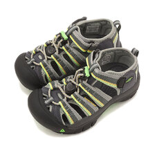 KEEN Newport H2 CHILDREN Racer Gray 1014248画像