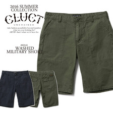 CLUCT WASHED MILITARY SHORT 02141画像