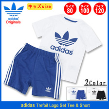 adidas Originals Trefoil Logo Set Tee & Short AO0055/AO0056画像