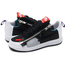 NIKE &times; ACRONYM LUNAR FORCE 1 SP/ACRONYM BLACK/WHITE-TRB GREEN-CRT PRPL 698699-002画像