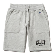 CLUCT × RUSSELL SWEAT SHORT (H.GRAY) 02034画像