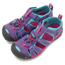 KEEN Seacamp II CNX YOUTH Purple Heart/Very Berry 1014477画像