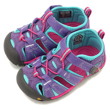 KEEN Seacamp II CNX TOTS Purple Heart/Very Berry 1014441画像