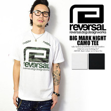 reversal BIG MARK NIGHT CAMO TEE RVAP16SS001画像