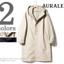 AURALEE フィンクスダブルクロス フーデッドコート A6SC01FD画像