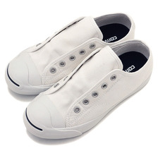 CONVERSE KIDS JACK PURCELL SLIP WHITE 32711650画像