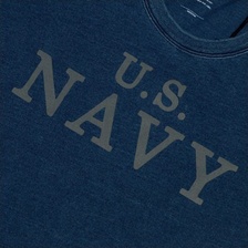 HOUSTON 21130 インディゴ天竺プリントTee画像