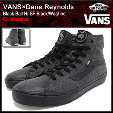 VANS &times; Dane Reynolds Black Ball Hi SF Black/Washed VN-00019AID4画像