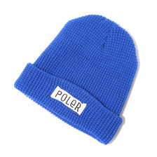 POLER OUTDOOR STUFF Worker Man Beanie -E.BLUE-画像