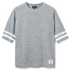 TOYPLANE 1/2 SLEEVE FOOT BALL TEE (H.GRAY) TP16-HCS01画像