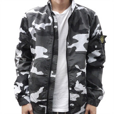 Supreme &times; Stone Island Nylon Metal Track Jacket SNOW CAMO画像