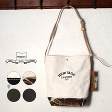 Heritage Leather Co. BUCKET SHOULDER BAG画像